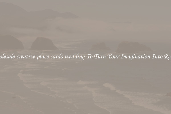 Wholesale creative place cards wedding To Turn Your Imagination Into Reality