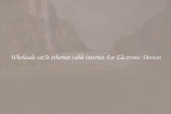 Wholesale cat5e ethernet cable internet For Electronic Devices