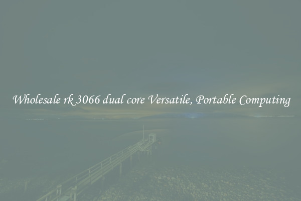 Wholesale rk 3066 dual core Versatile, Portable Computing