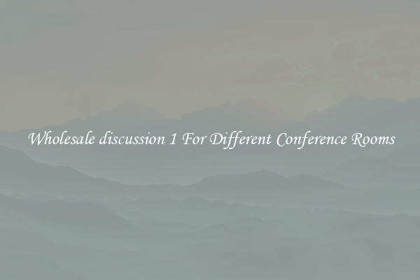 Wholesale discussion 1 For Different Conference Rooms