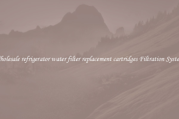 Wholesale refrigerator water filter replacement cartridges Filtration Systems