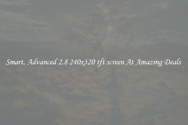 Smart, Advanced 2.8 240x320 tft screen At Amazing Deals 