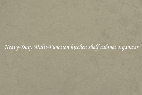 Heavy-Duty Multi-Function kitchen shelf cabinet organizer